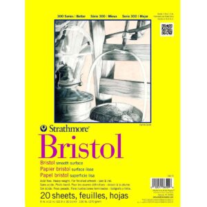 Strathmore Bristol Paper Pads Series 300 9"×12"