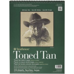 Strathmore Toned Sketch Paper Pads - 400 Series 11"×14"