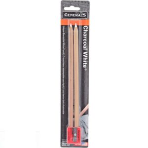 General Pencil Charcoal White Pencil Set