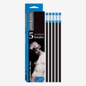 Nitram Art Academie Fusains Charcoal	H (5mm)