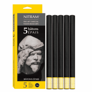 Nitram Art Beaux Arts Fusains Extra Soft Charcoal