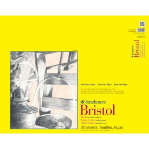 Strathmore Bristol Paper Pads Series 300 Vellum 19"×24"