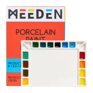 MEEDEN 18-Well Porcelain Artist Paint Palette