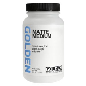 Golden Medium Matte 8 oz.