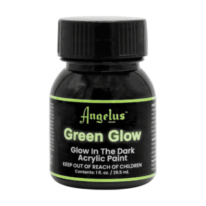 Angelus Glow In The Dark Green Glow Paint 1 oz.