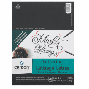 Canson Artist Series Lettering Pad 9"×12"