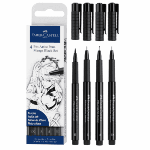 Faber-Castell PITT Artist Pen Manga Black Set