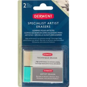 Derwent Specialist Artist Erasers – Pack x2