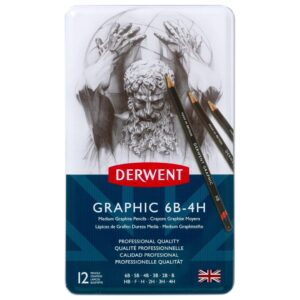 Derwent Graphic Soft 12 Pencils
