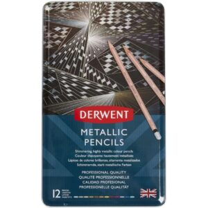 Derwent Metallic Pencil Set de 12