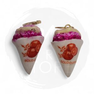 Versos del Pincel - Aretes de Raspao - Colgante