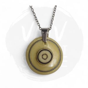 Versos del Pincel - Collar de Sombrero Pintao - Cadena