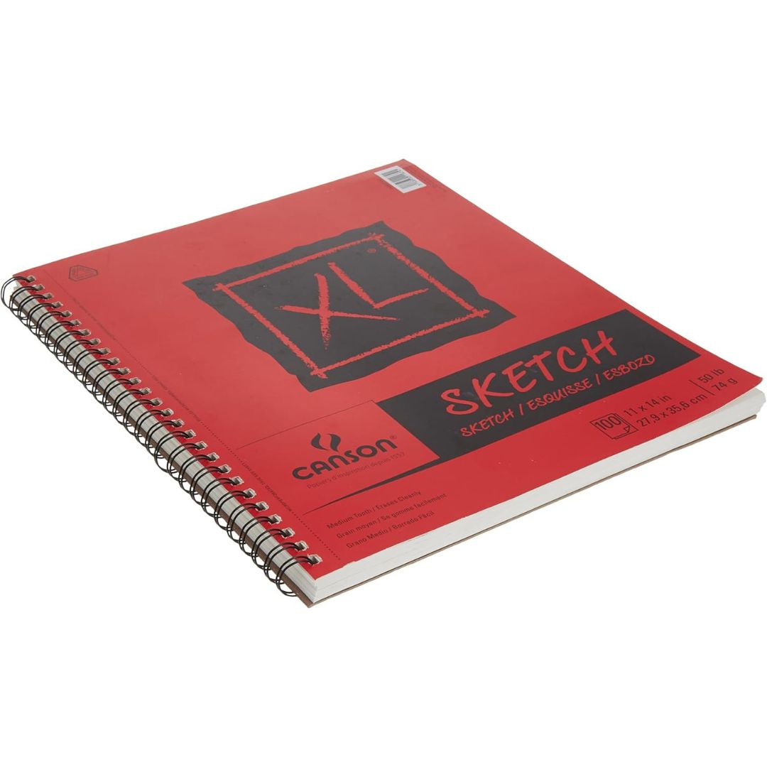 Canson XL Sketch Side Wire 100 Sheets - Imagen 2