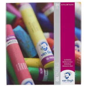Van Gogh Oil Pastels Basic Color 24 Stick Set