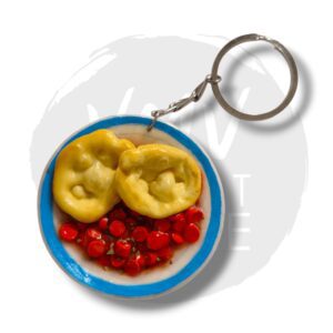 Versos del Pincel - Llavero Hojalda con Salchicha