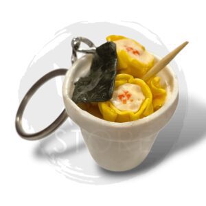 Versos del Pincel - Llavero de Siu Mai + Alga en Vaso