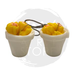 Versos del Pincel - Aretes de Siu Mai en Vaso