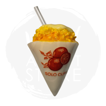 Versos del Pincel – Llavero de Raspao Piña con Carrizo