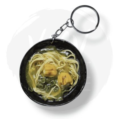 Versos del Pincel – Llavero de Ramen
