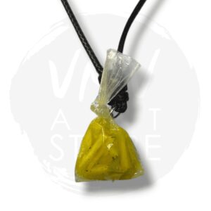 Versos del Pincel - Collar de Ensaladita de Mango