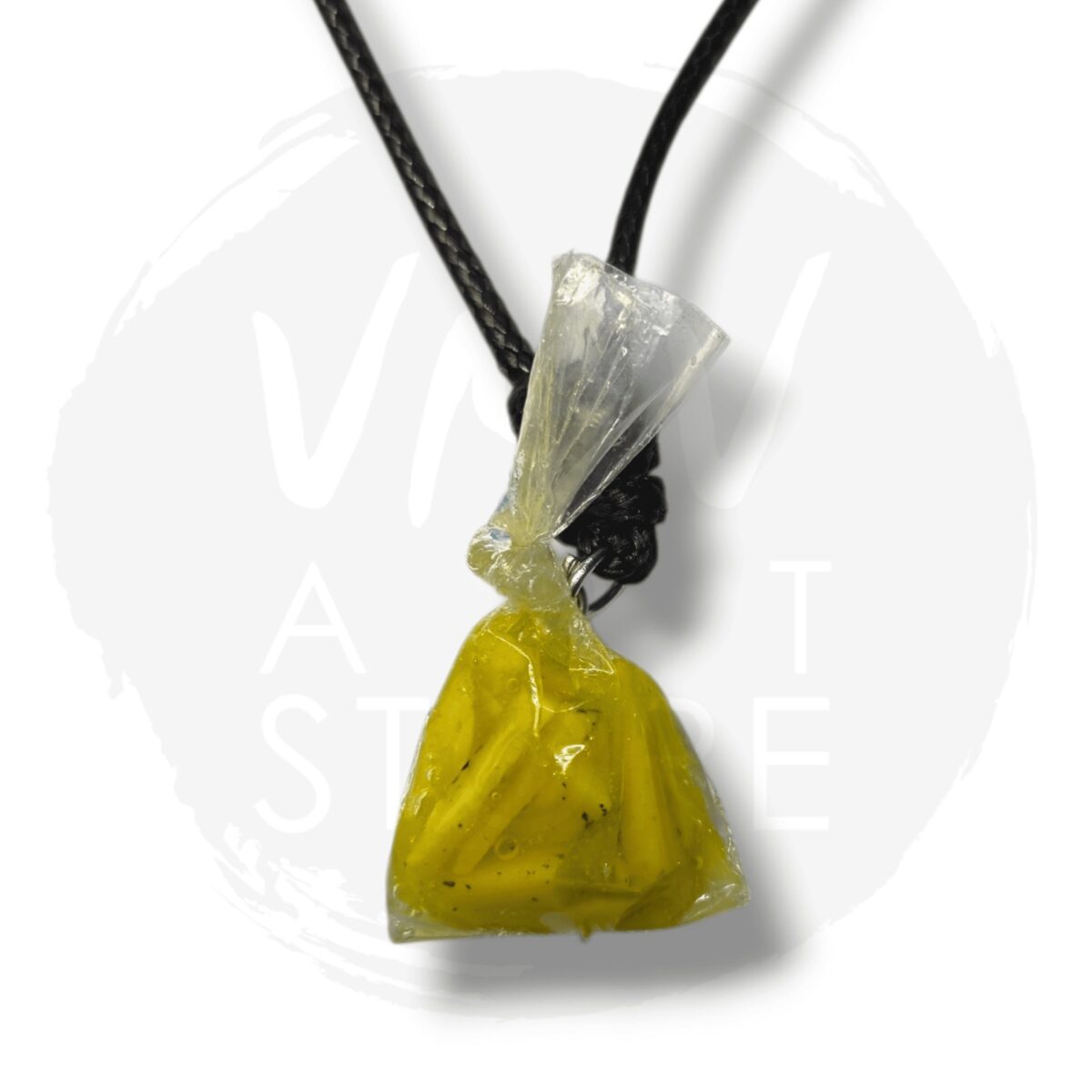 Versos del Pincel - Collar de Ensaladita de Mango