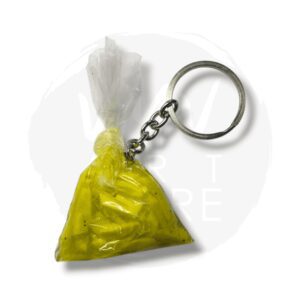 Versos del Pincel - Llavero de Ensaladita de Mango