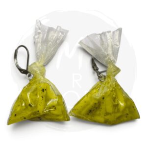 Versos del Pincel - Aretes de Ensaladita de Mango