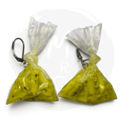 Versos del Pincel – Aretes de Ensaladita de Mango
