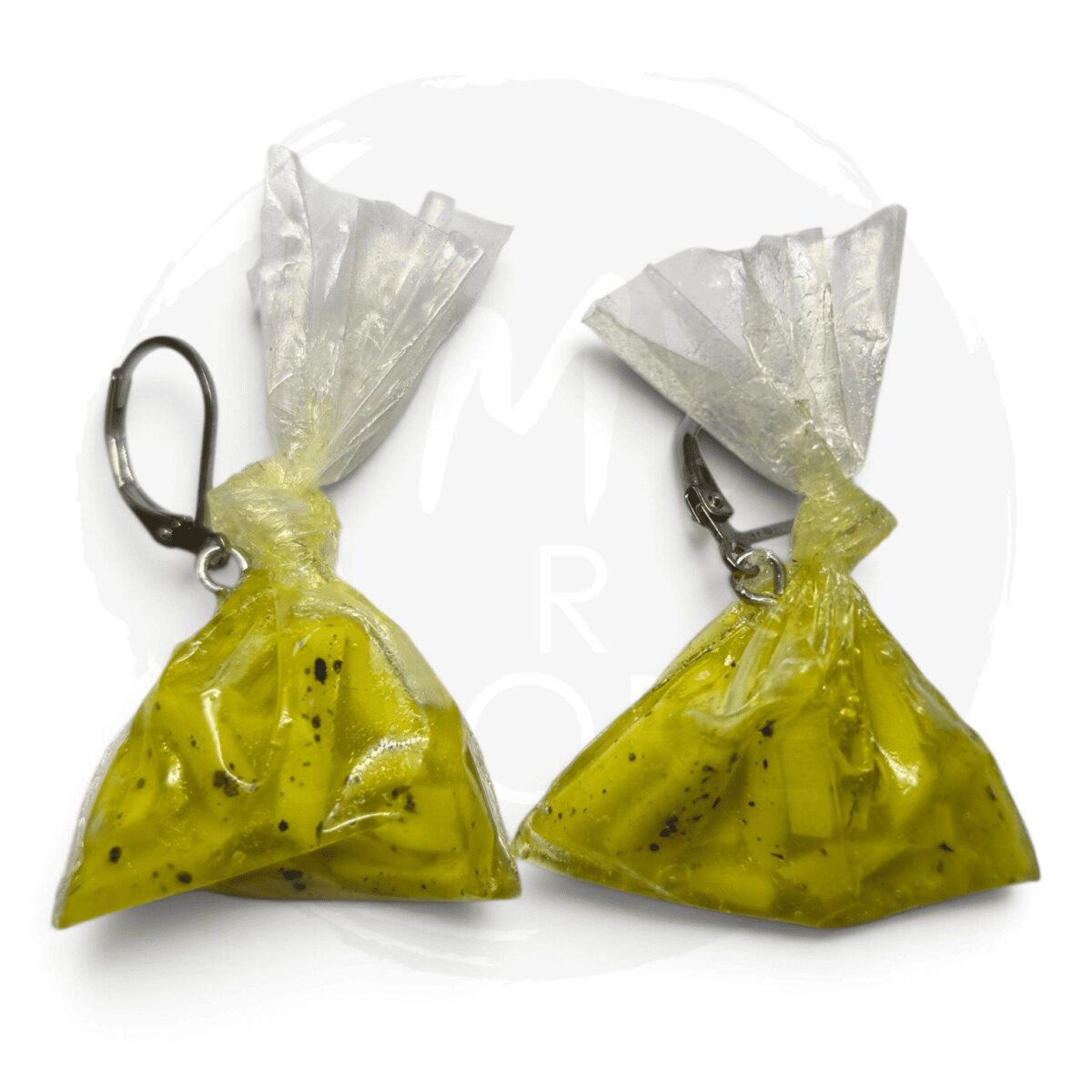 Versos del Pincel - Aretes de Ensaladita de Mango
