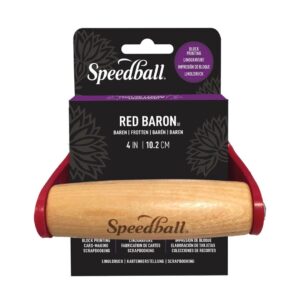 Speedball Red Baren 4"