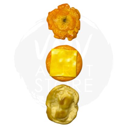Versos del Pincel – Pack de 3 Imanes (Patacón, Tortilla, Hojalda)