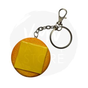 Versos del Pincel - Llavero de Tortilla con Queso